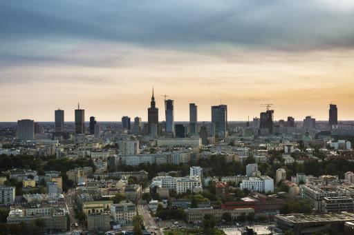 Panorama Warschau - Warschau