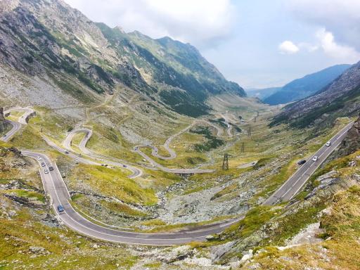 Transfagarasan alpine road - Rumänien