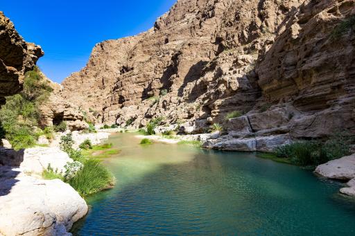 Wadi in Oman