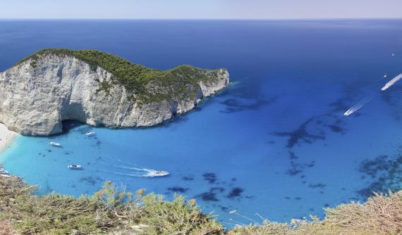 Strand von Navagio - Zakynthos Strand von Navagio - Zakynthos