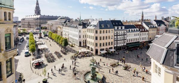 Amagertorv in Strøget - Kopenhagen