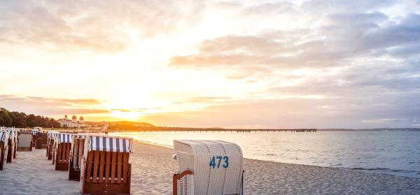 Strand, Strandkorb Binz