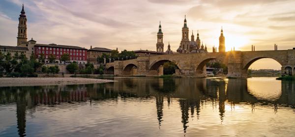 Steinbrücke Puente de Piedra - Saragossa