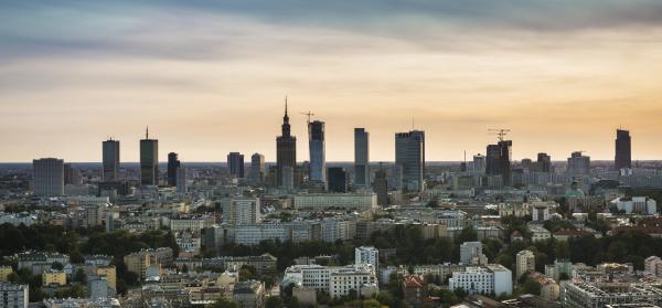 Panorama Warschau - Warschau