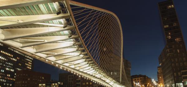 Zubizuri-Brücke Bilbao