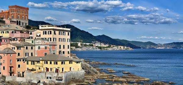 Italien: Genua Strand