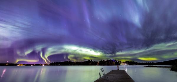 Polarlichter, Sterne Finnland