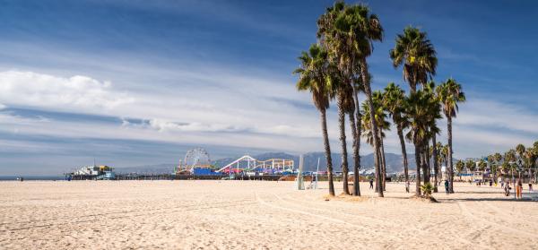 Santa Monica beach - Los Angeles