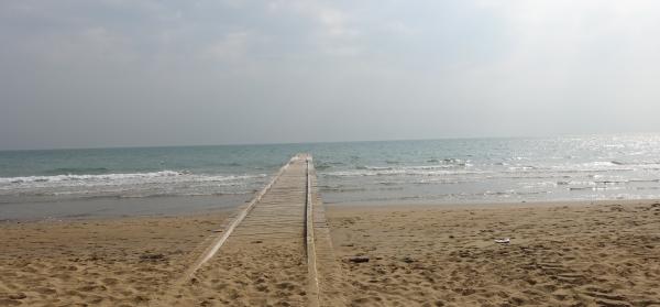 Strand, Meer Venedig