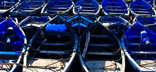 Boot, Fischerboot, Fisch Essaouira