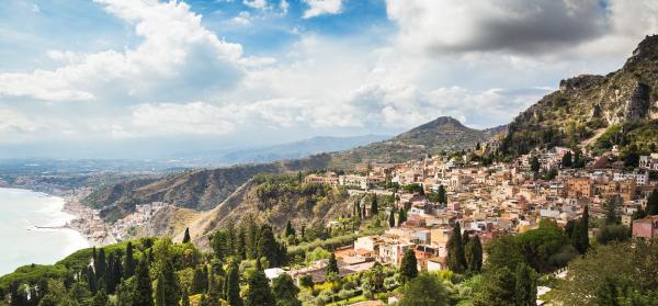 Meer, Berg, Haus Taormina