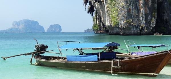 Meer, Boote, Strand Thailand