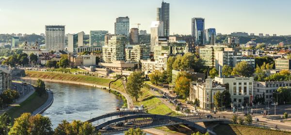 Stadt, Fluss Vilnius