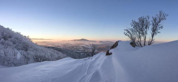 Winter, Schnee, Berge Borovez (Borovets)