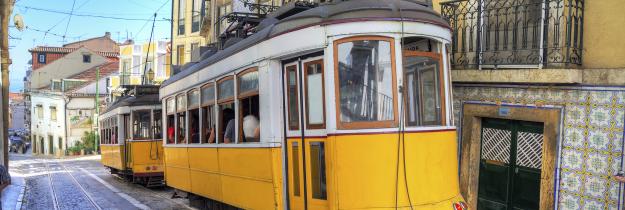 Straßenbahn in Lissabon - Lissabon Straßenbahn in Lissabon - Lissabon