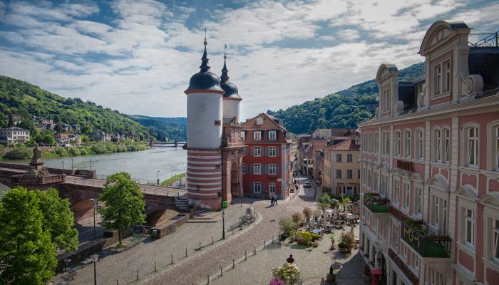 Old Bridge Gate, Altstadt - Heidelberg Old Bridge Gate, Altstadt - Heidelberg