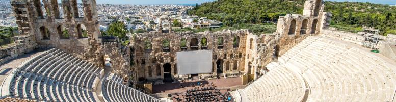 Odeon des Herodes Atticus - Athen Odeon des Herodes Atticus - Athen