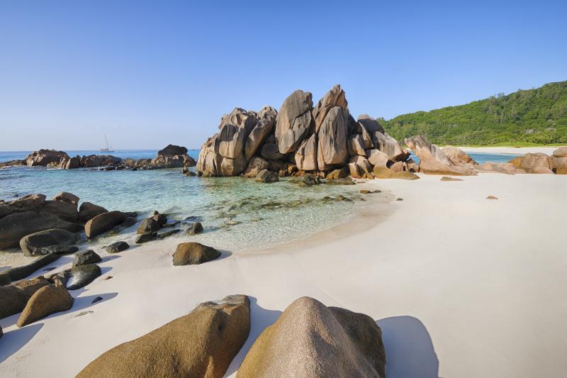 Seychellen: Anse Cocos auf La Digue