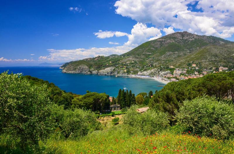 Bucht in der Cinque Terre