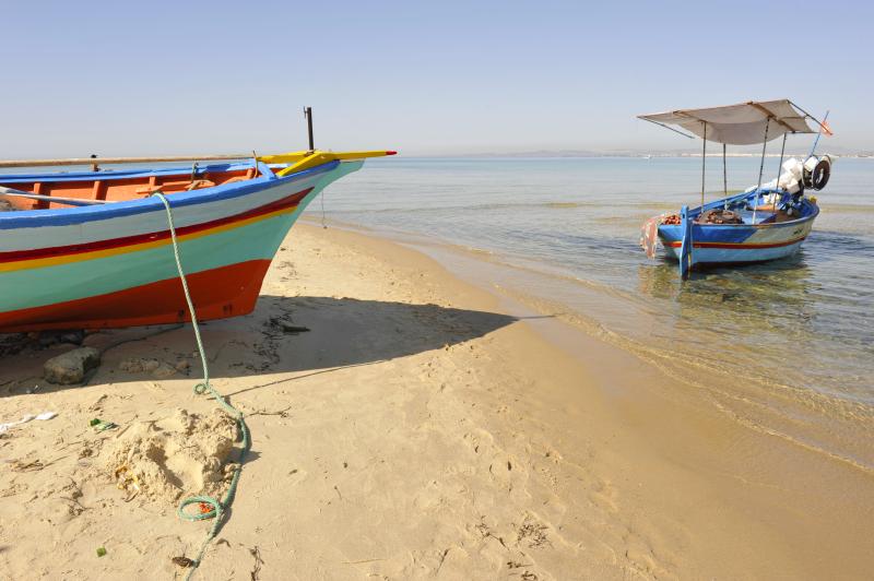 Strand, Boot Hammamet