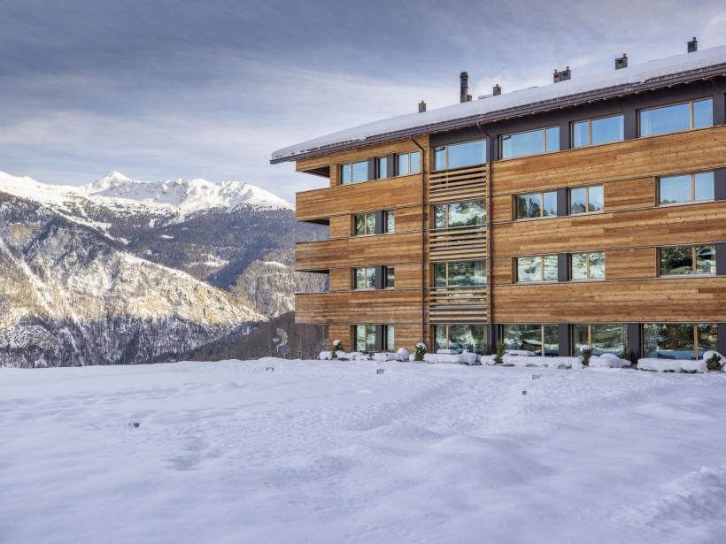Haus im Schnee