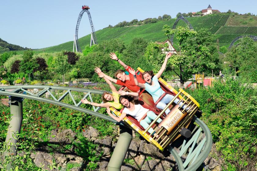 Freizeitparks: Tripsdrill - Gsengte Sau