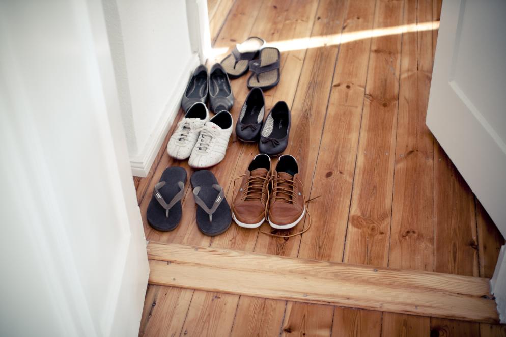 Schuhe+Flur+Besuch