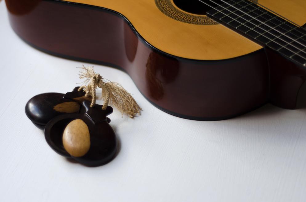 Gitarre+Kastagnetten