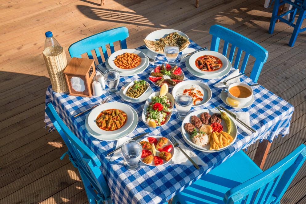 Griechenland+Meze+Tisch