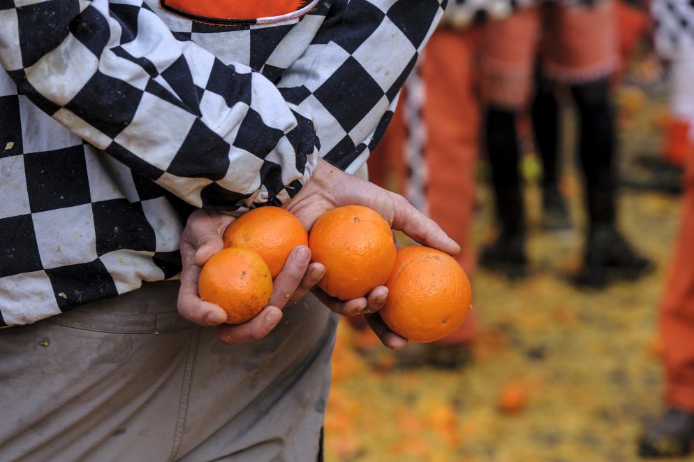 orangenschlacht Ivrea