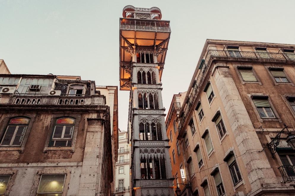 Elevador de Santa Justa Lissabon