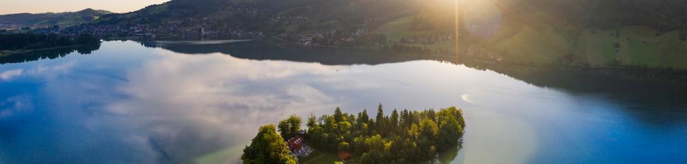 Sonnenuntergang am Schliersee Schliersee