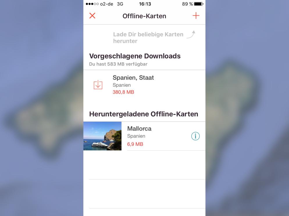 Sonstiges: Handy - Offline-Map