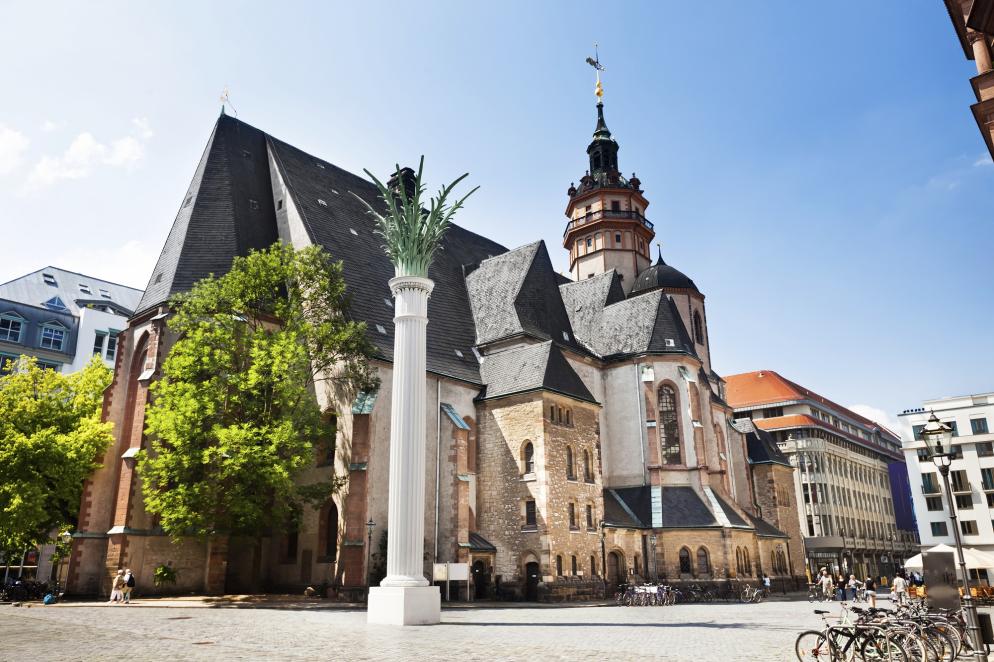 Deutschland: Leipzig - Nikolaikirche