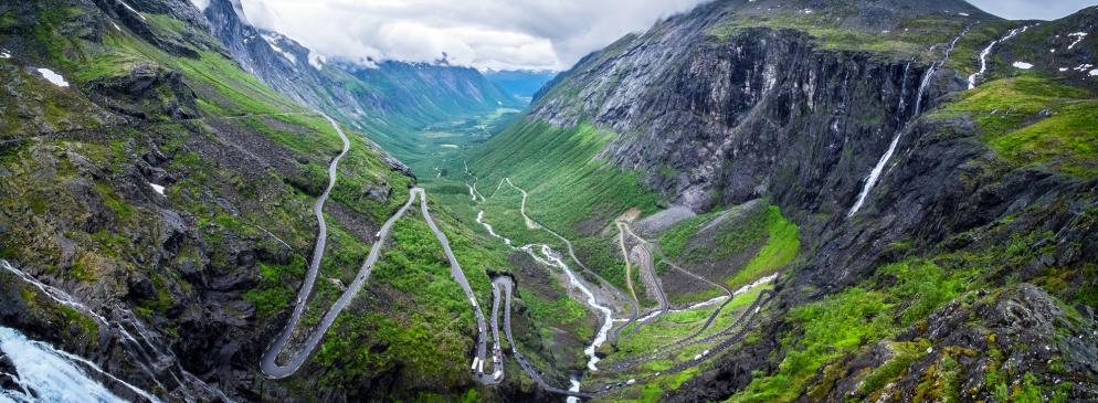 Trollstigen - Norwegen Trollstigen - Norwegen