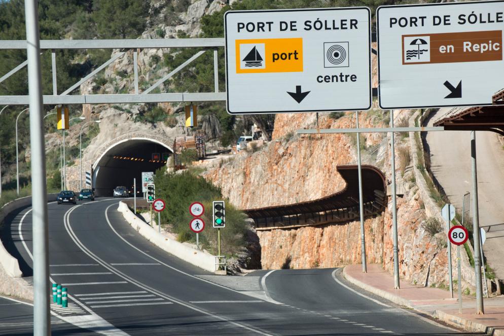 Spanien: Mallorca - Soller - Tunnel