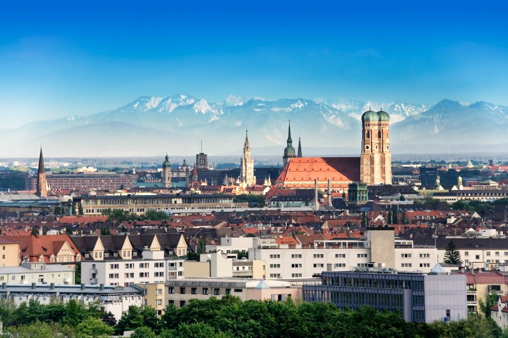 Deutschland: München - Skyline