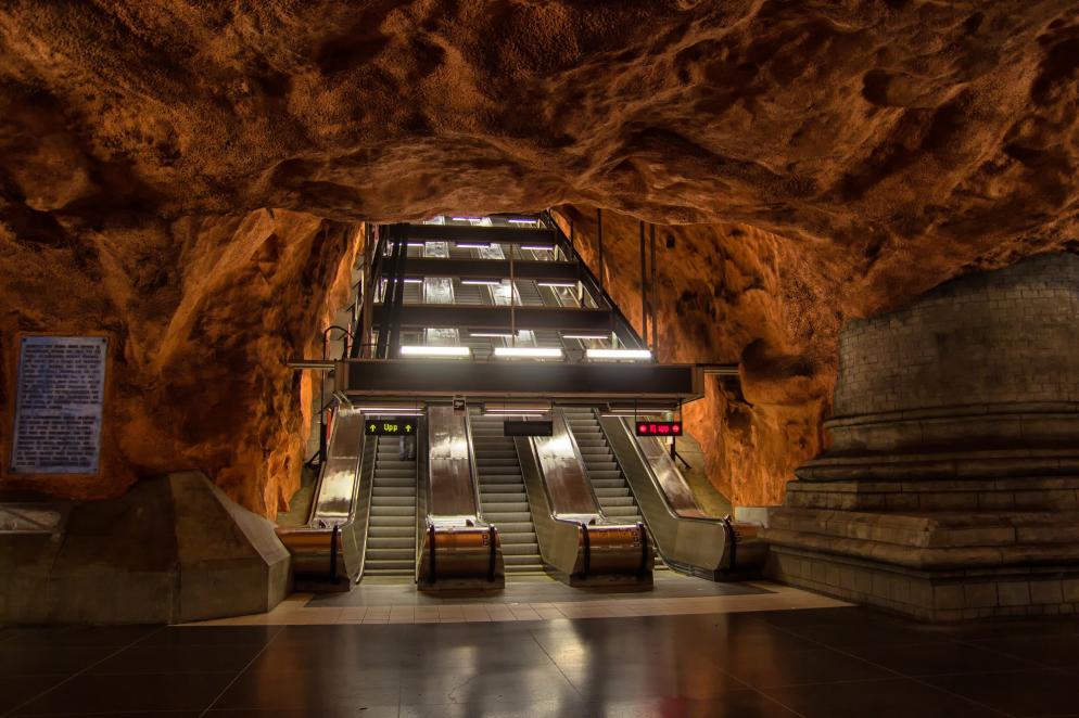 Schweden: Stockholm - U-Bahn