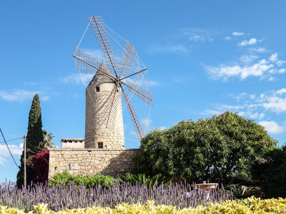 Spanien: Mallorca - Windmühle