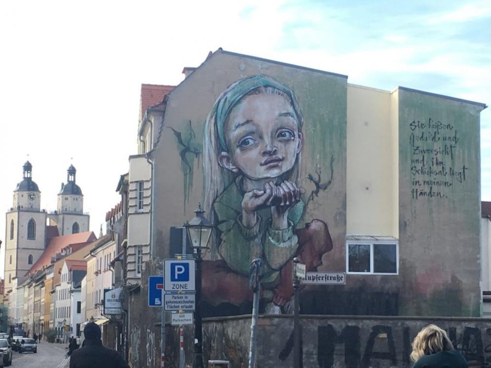 Deutschland: Lutherstadt Wittenberg - Graffiti