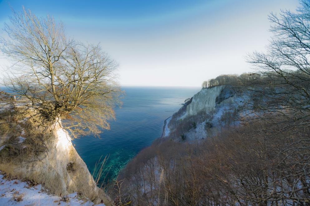 Deutschland Ostsee Rügen Winter