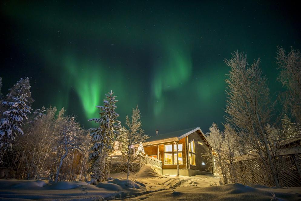Finnland: Lappland-Polarlicht