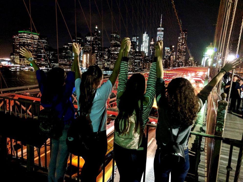 USA: New York Nacht Frauen