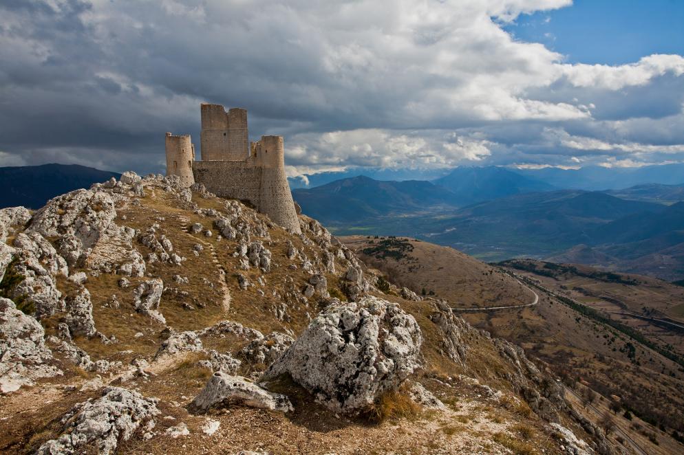 Italien: Abruzzen Burg Rocca Calascio