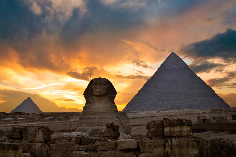Ägypten: Kairo - Pyramiden von Gizeh - Sphinx