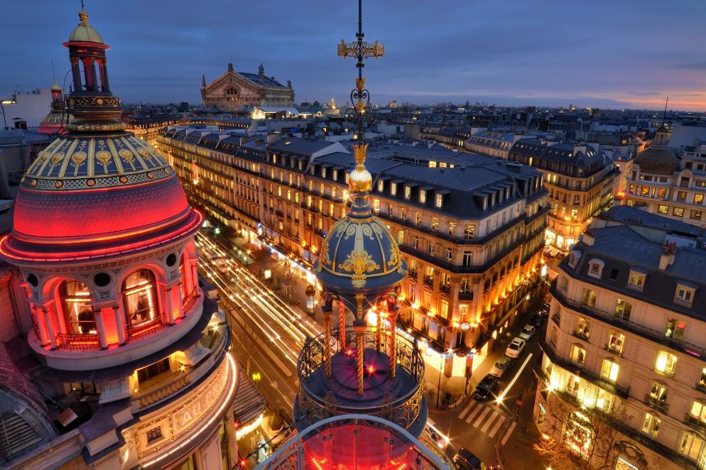 Frankreich Paris Haussmann Boulevard