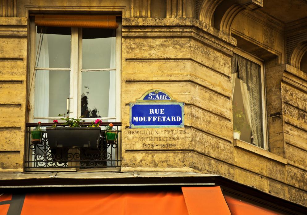 Frankreich Paris Rue Mouffetard