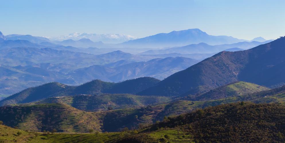 Montes de Malaga Andalusien